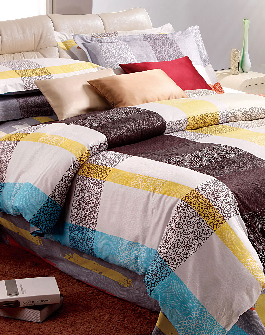 毕加索picasso家纺专场-1.5米全棉斜纹一米阳光(彩)四件套