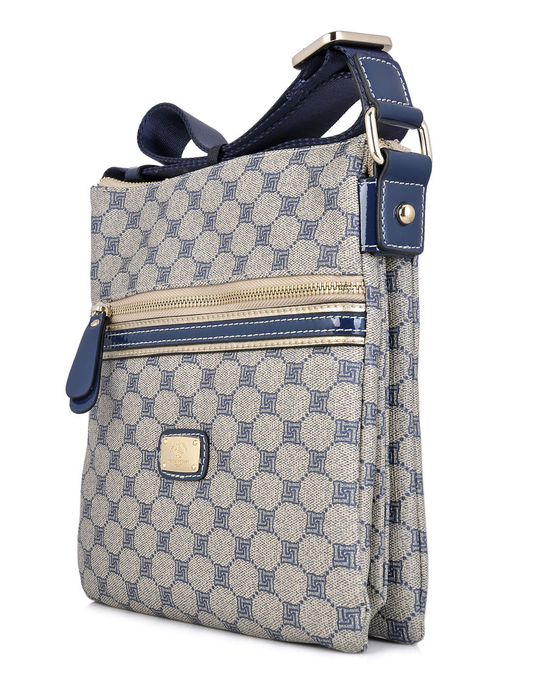 圣大保罗女包-时尚潮流卡其/蓝包