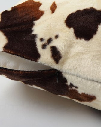 爱之语ilml 48*48cm奶牛纹靠垫