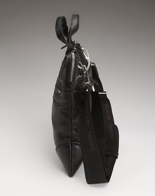 丹尼爱特daniel hechter黑色时尚独特单肩手拎包