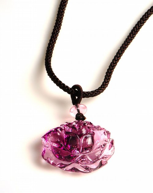 瑞切尔精品琉璃项链玫瑰