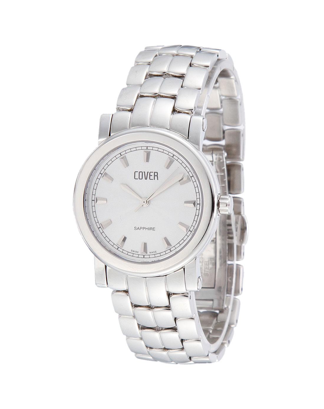 瑞士名表专场cover 女款银/白色石英手表5