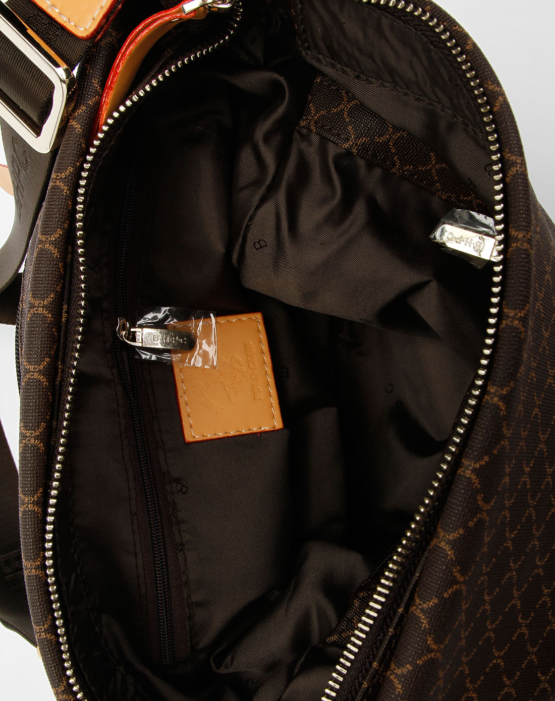 比华利保罗-女包专场卡其色压纹时尚斜挎包