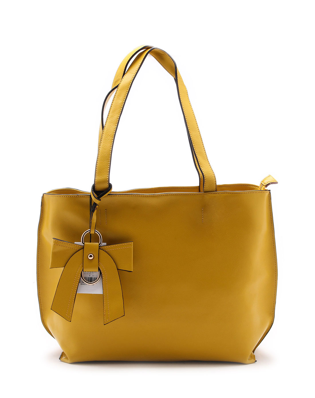 黑桃皇后queen spade女包专场-简约大气黄色单肩包