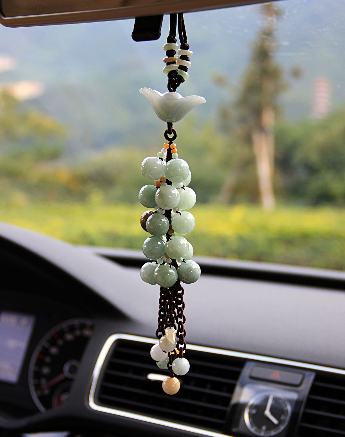 佰色传情天然a货翡翠车挂包挂bfc001附证书bfc001_唯品会