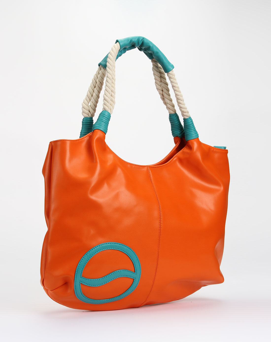 百事pepsi男女混合专场-女款橙色时尚手提包