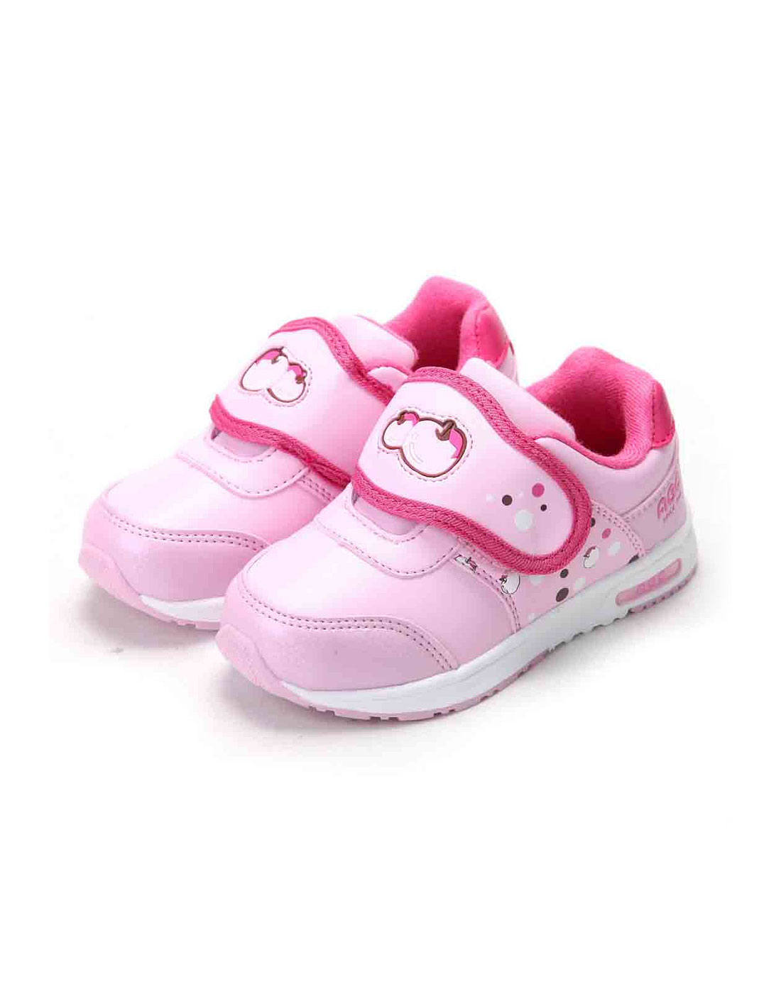 abckids男女童鞋女小童粉红玫红休闲运动鞋y2512332d-6165_唯品会