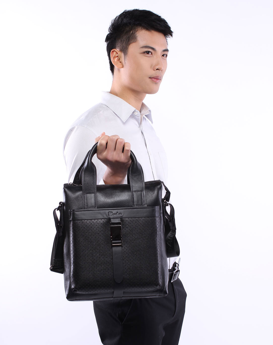 男款黑色大包