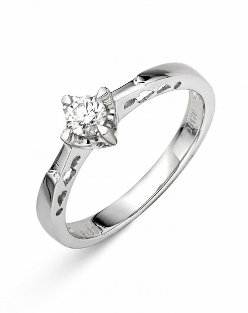 卓思华pt95013分vvsi-j色钻石女戒