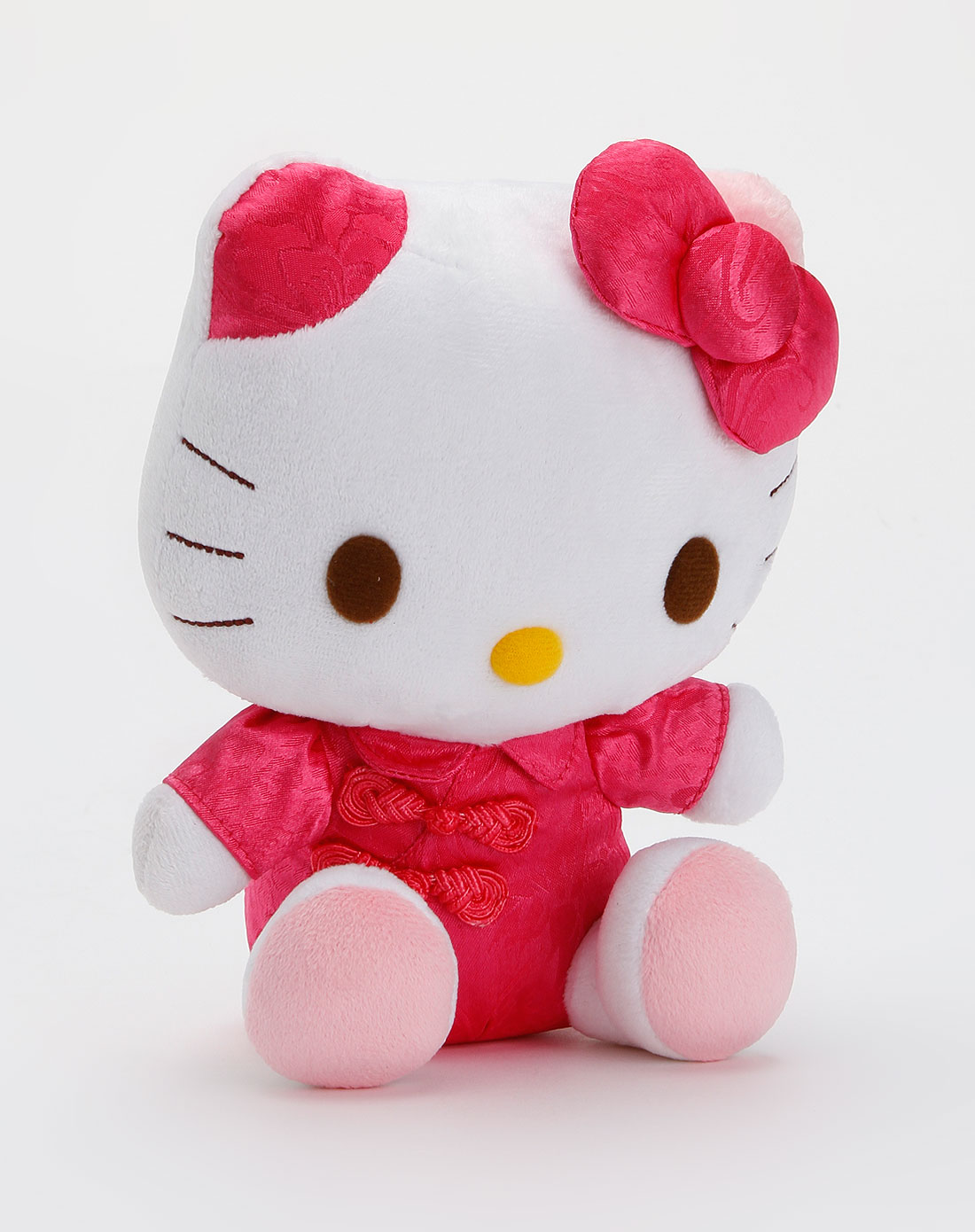 hello kitty混合专场凯蒂桃红色旗袍蝴蝶结娃娃