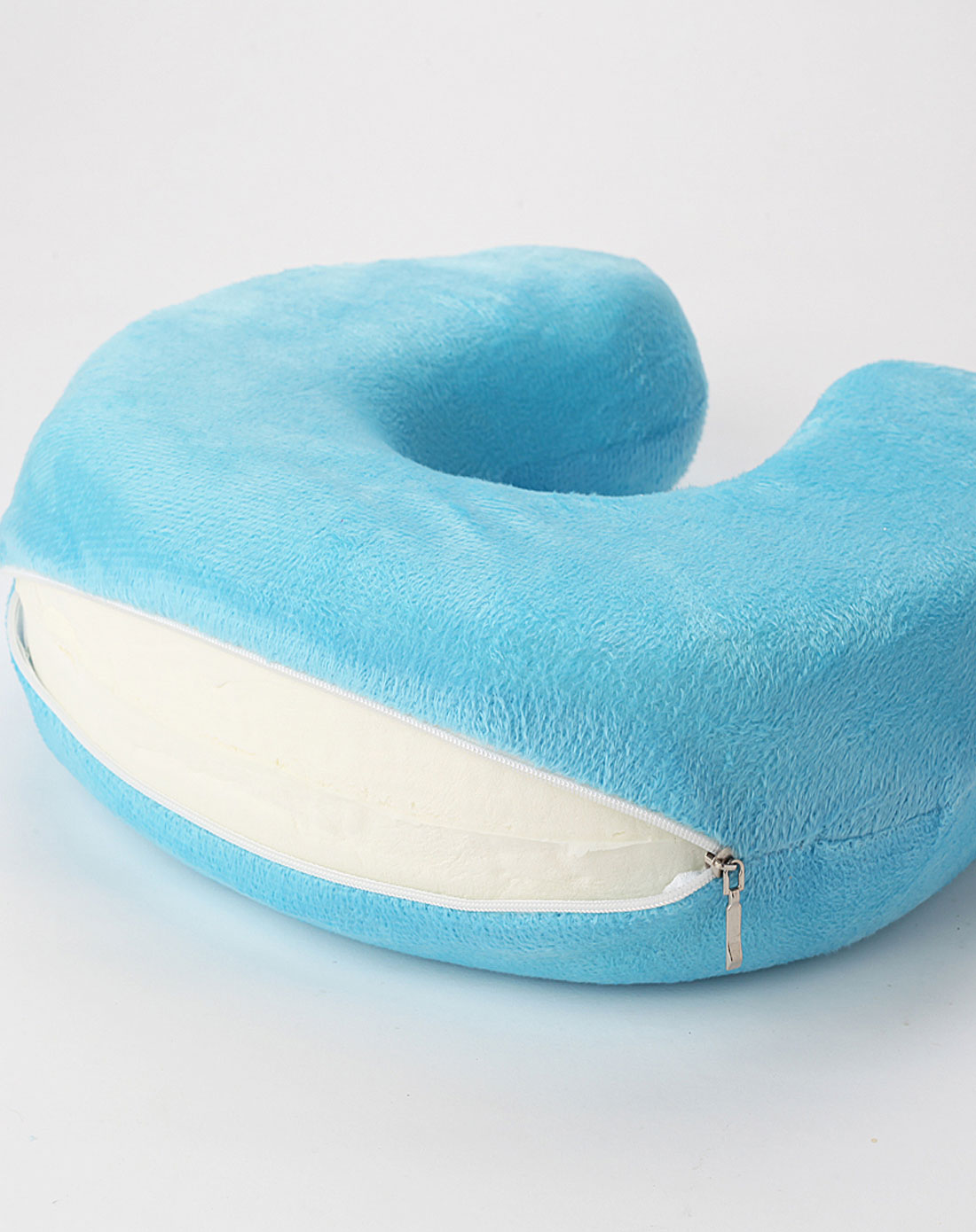 优纳佳品una天蓝太空记忆棉u型枕