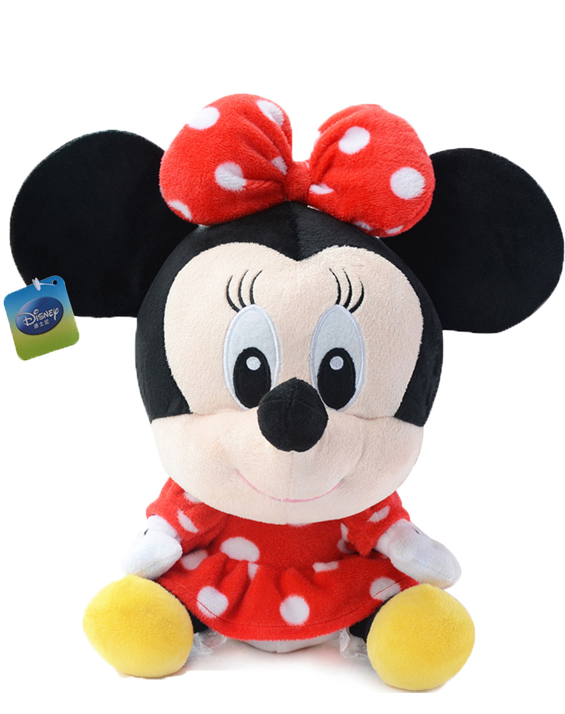 [ 迪士尼 ] q版米妮红色毛绒玩具