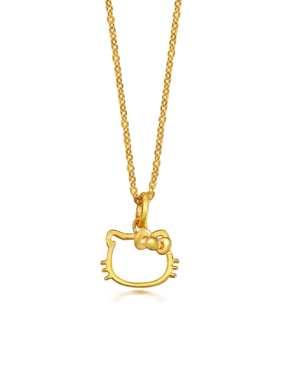 周生生珠宝-足金hellokitty吊坠(定价)
