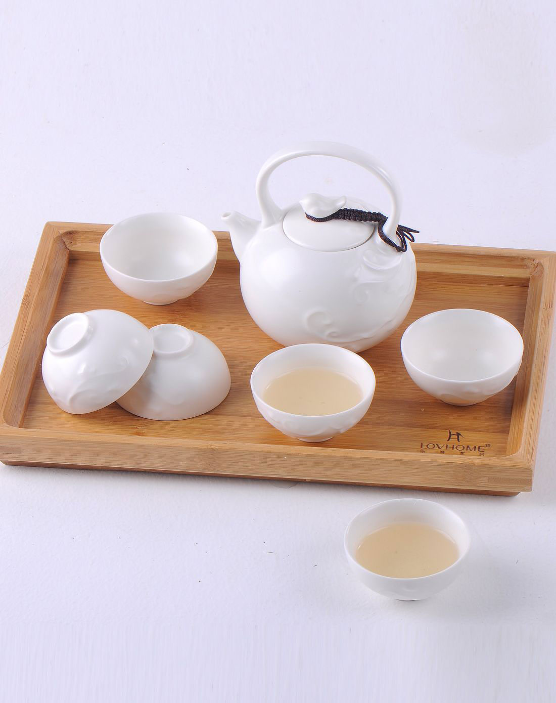 [ 乐巢 ] 福禄功夫茶具白色