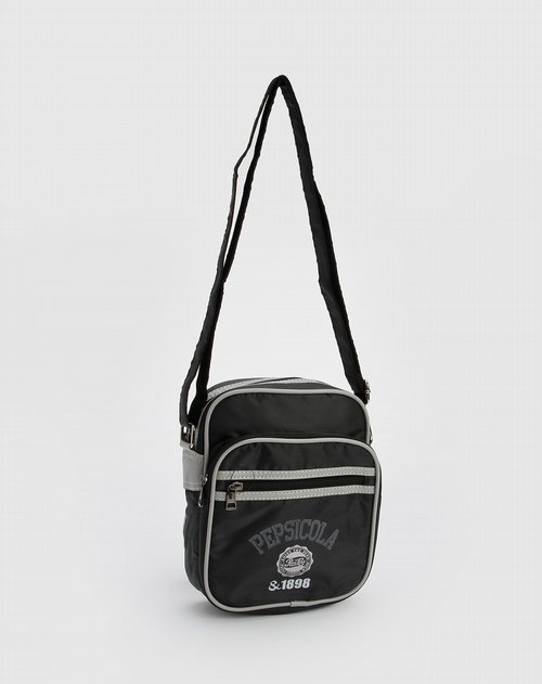 百事pepsi女装专场女款深灰色斜挎包