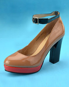 蔚莎vanssi&aaa女鞋aaa 女款黄色女士单鞋b274512740_唯品会