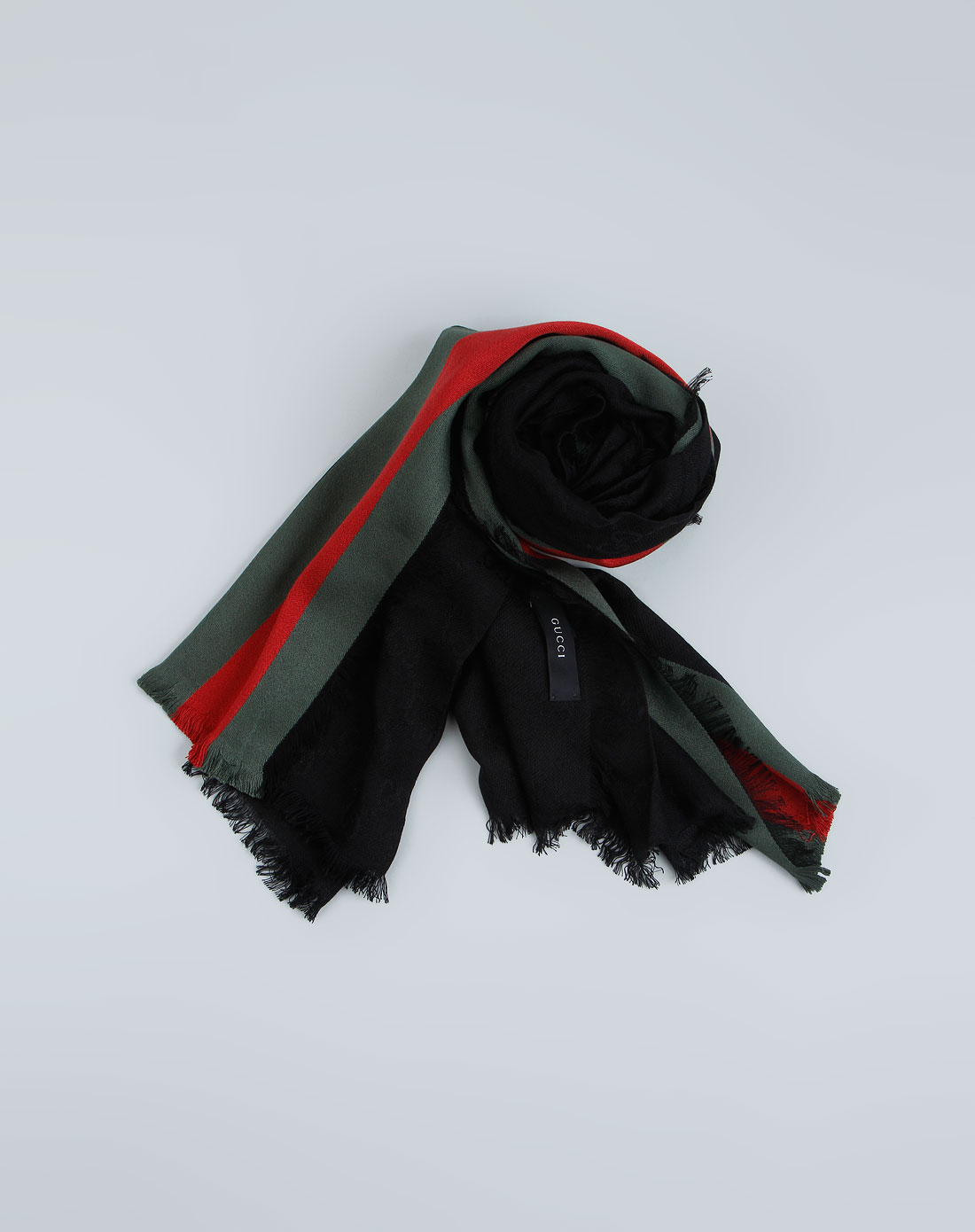 gucci围巾专场女款黑/绿/红色休闲围巾_唯品会名牌时尚折扣网