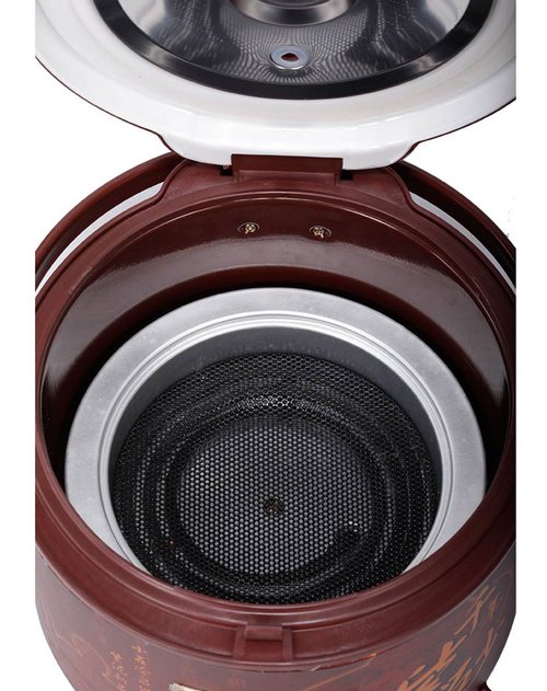 依立电器专场3l电脑型紫砂电饭煲 深红色